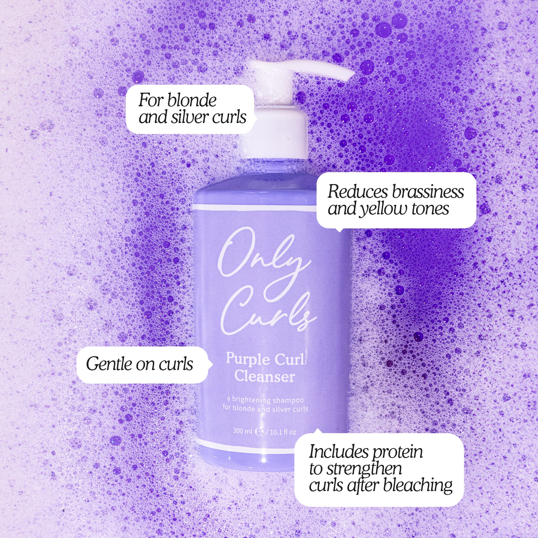 Mini Purple Curl Cleanser - Image 3