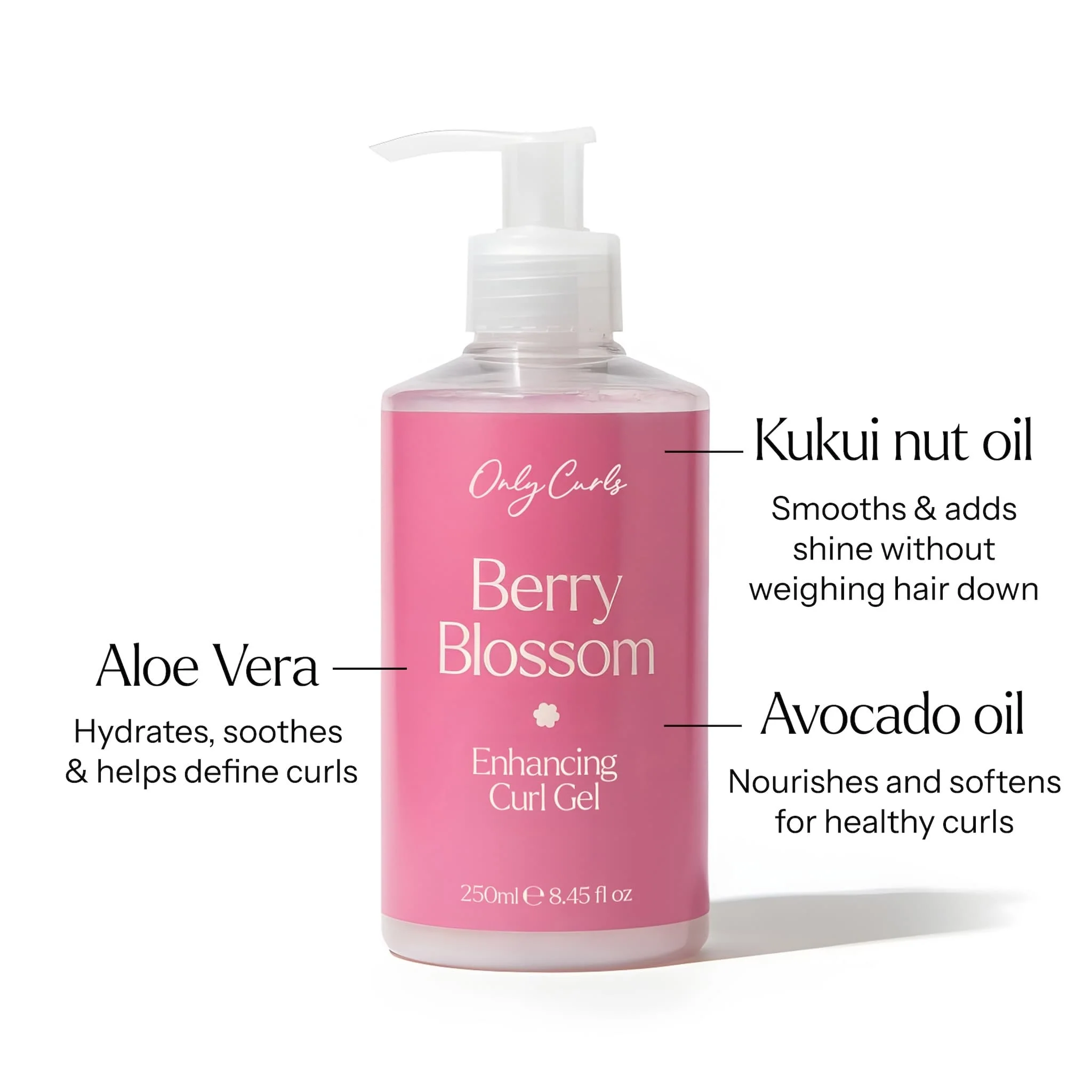 Only Curls Berry Blossom Enhancing Curl Gel - Image 6