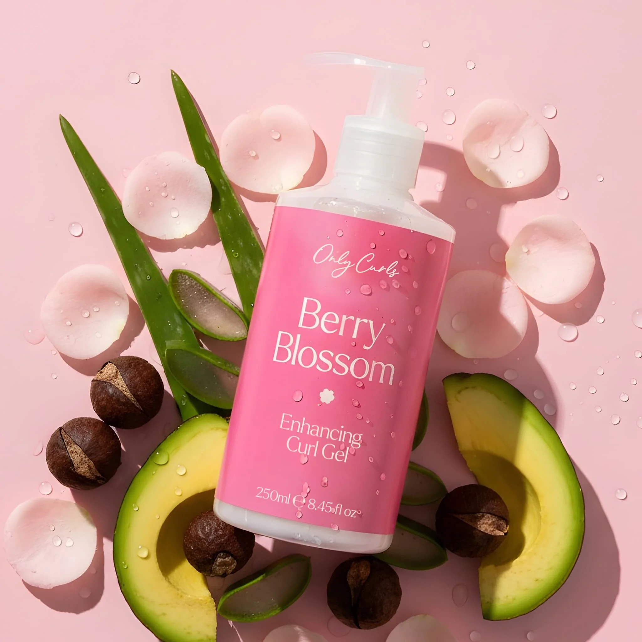Only Curls Berry Blossom Enhancing Curl Gel - Image 7