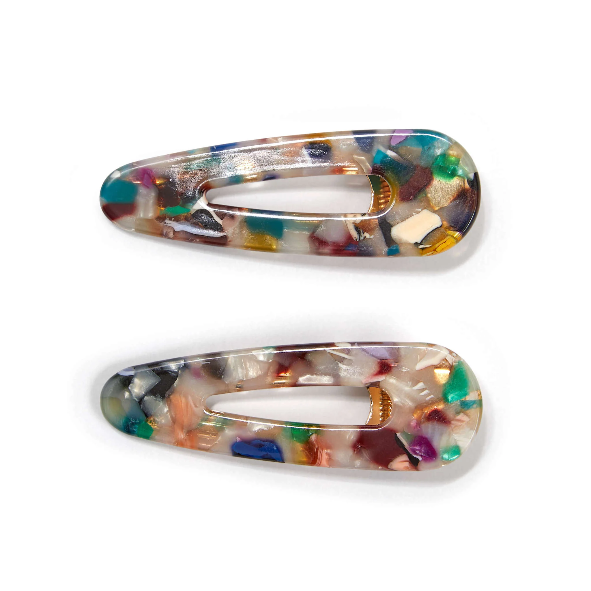 Only Curls Crocodile Hair Clips - Colour Confetti - Image 3
