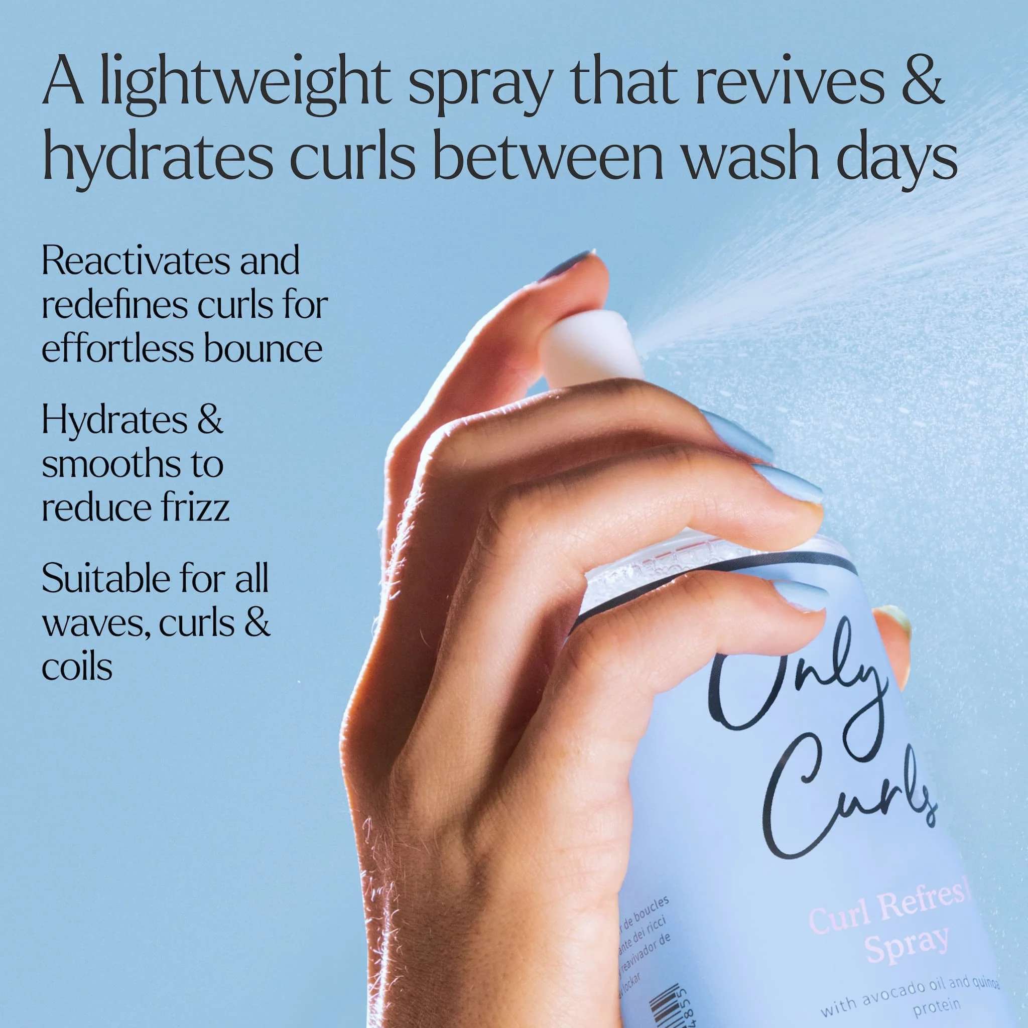 Only Curls Curl Refresh Spray - Image 3