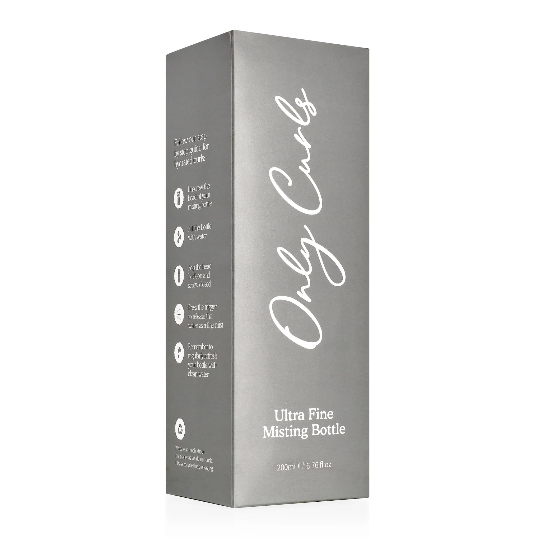 Only Curls Misting Bottle - Grey - Image 3