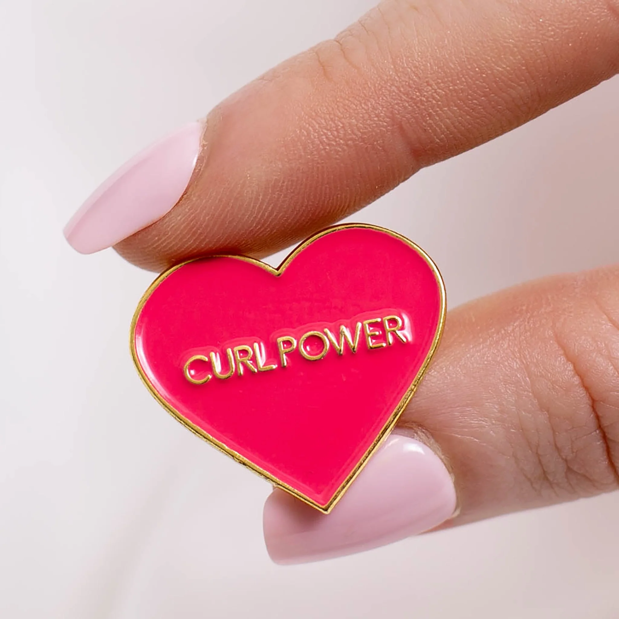 Only Curls Pin Badge - Curl Power - Image 2