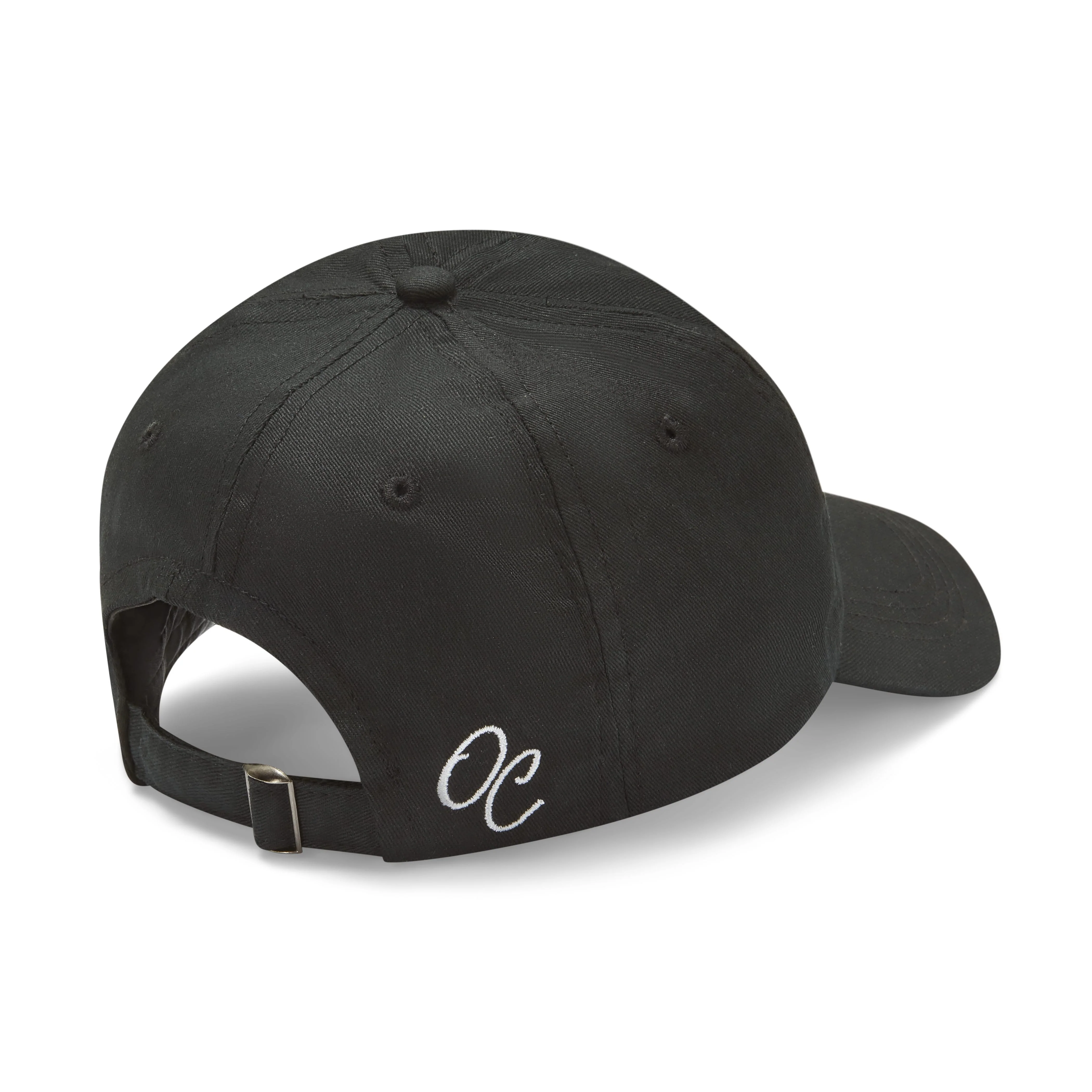 Only Curls Satin Lined Baseball Hat - Black - Image 3