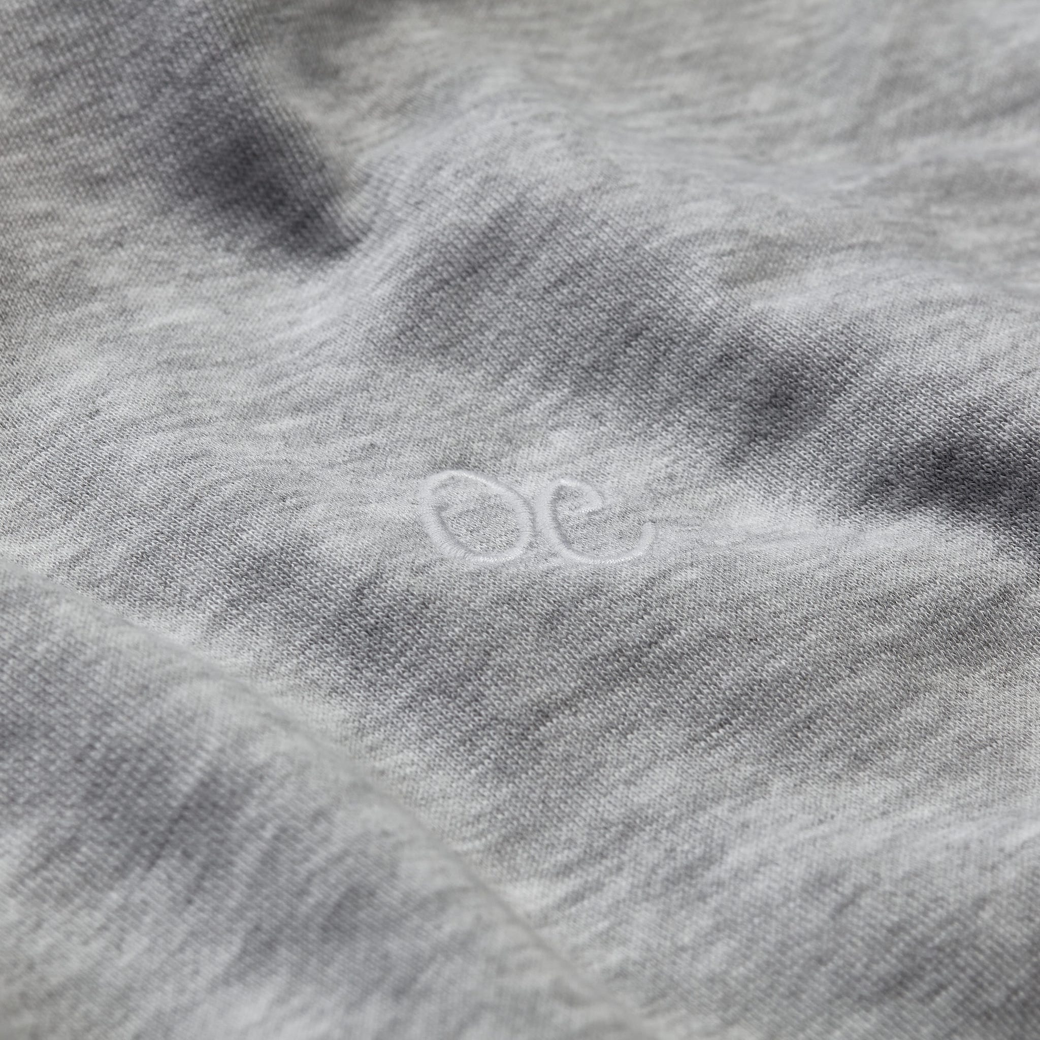 Only Curls Satin Lined Hoodie, Relaxed Fit - Grey Marl - Image 11
