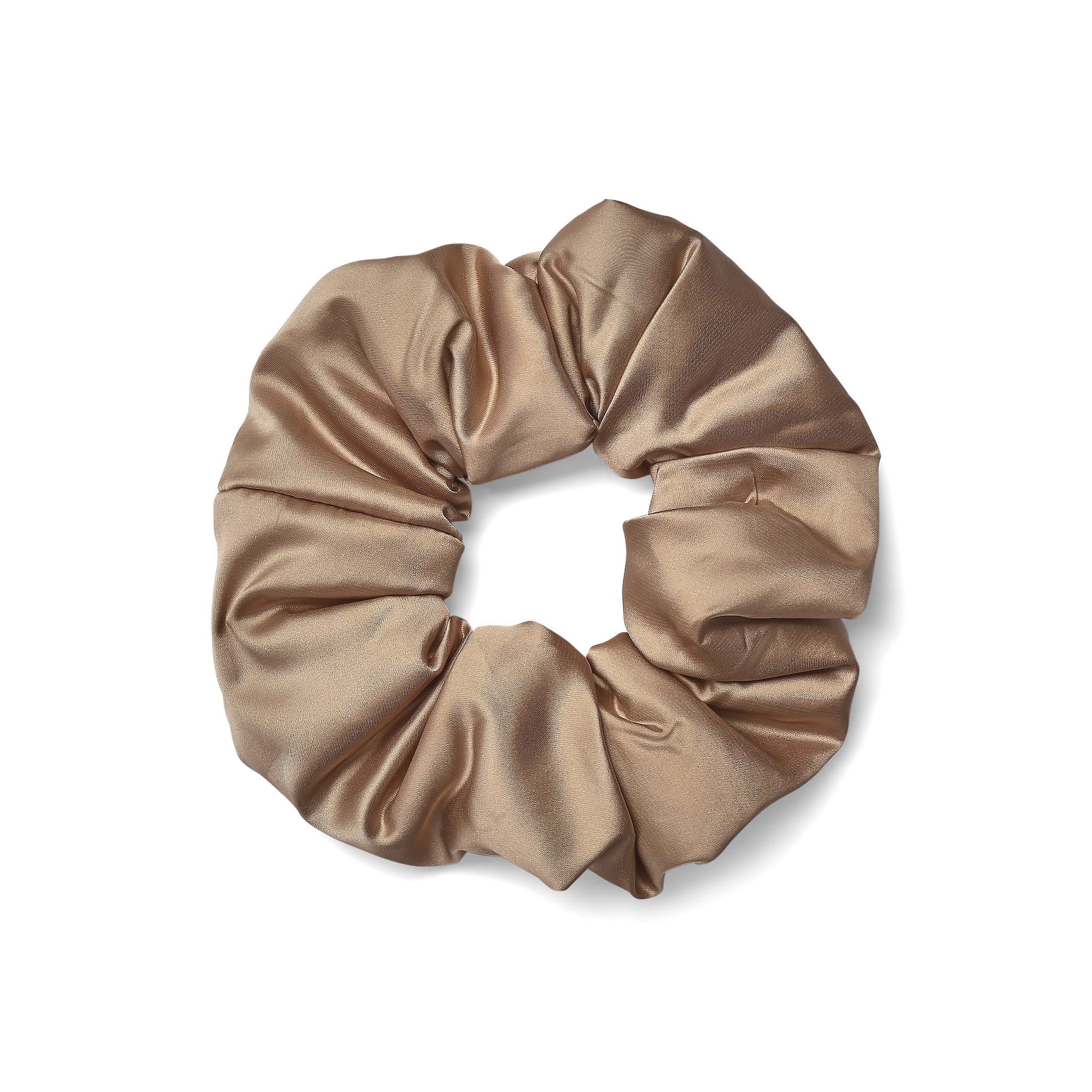 Only Curls Satin Pillow Scrunchies - Black and Bronze Twin Pack - Image 3