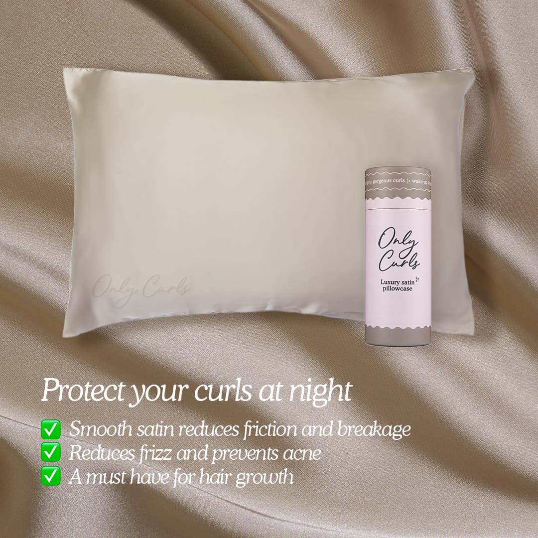 Only Curls Satin Pillowcase - Champagne - Image 4