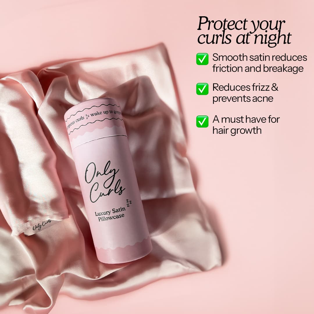 Only Curls Satin Pillowcase - Pink - Image 5