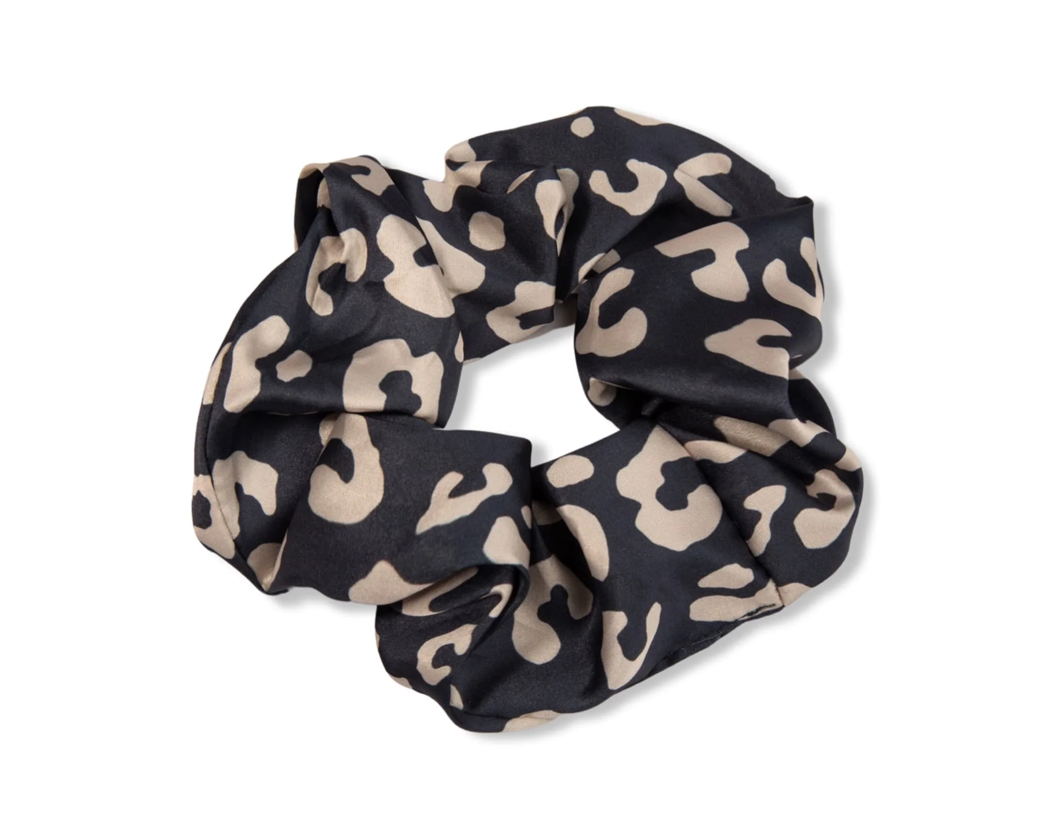 Only Curls Satin Scrunchies - Leopard and Animal Print Twin Pack - Image 4