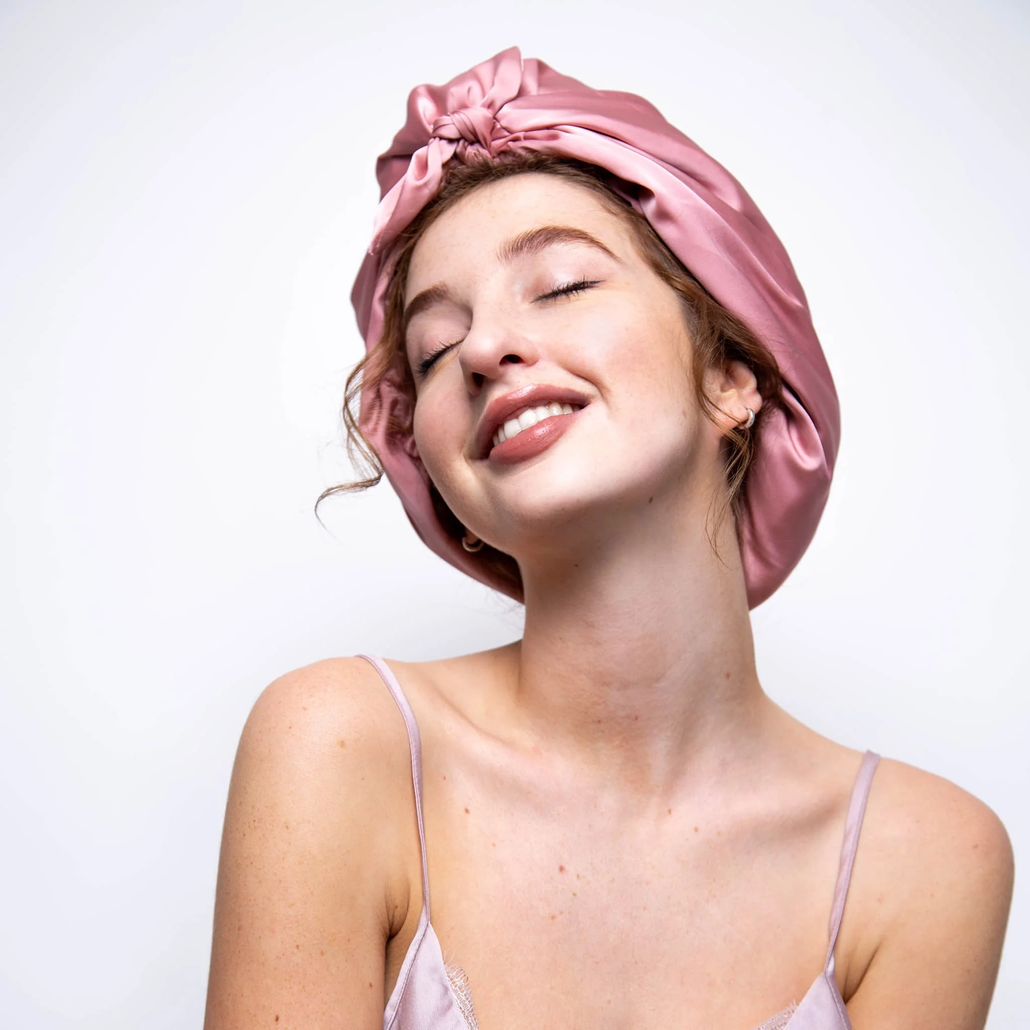 Only Curls Satin Sleep Turban - Sage - Image 3