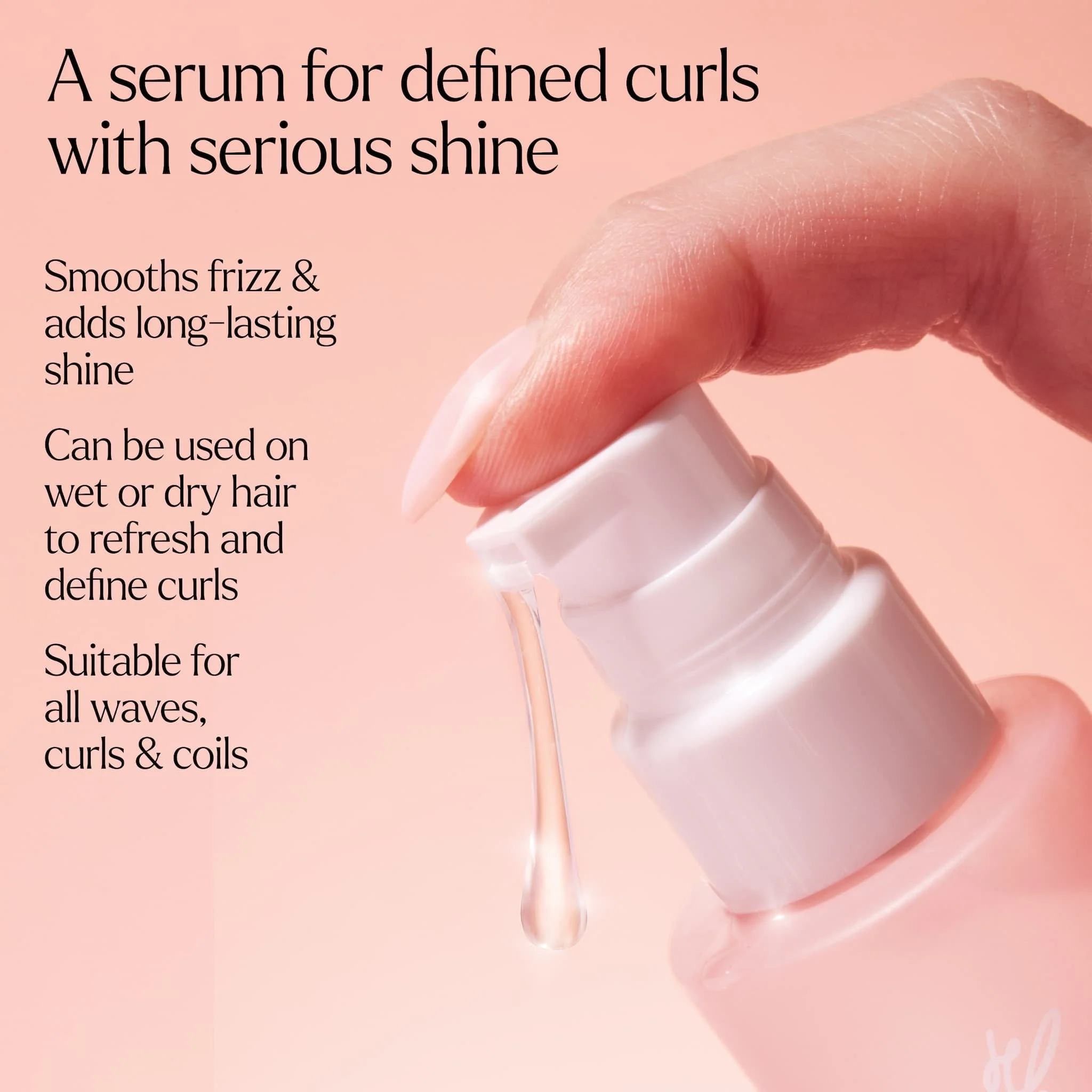 Only Curls Shine & Define Finishing Serum - Image 3