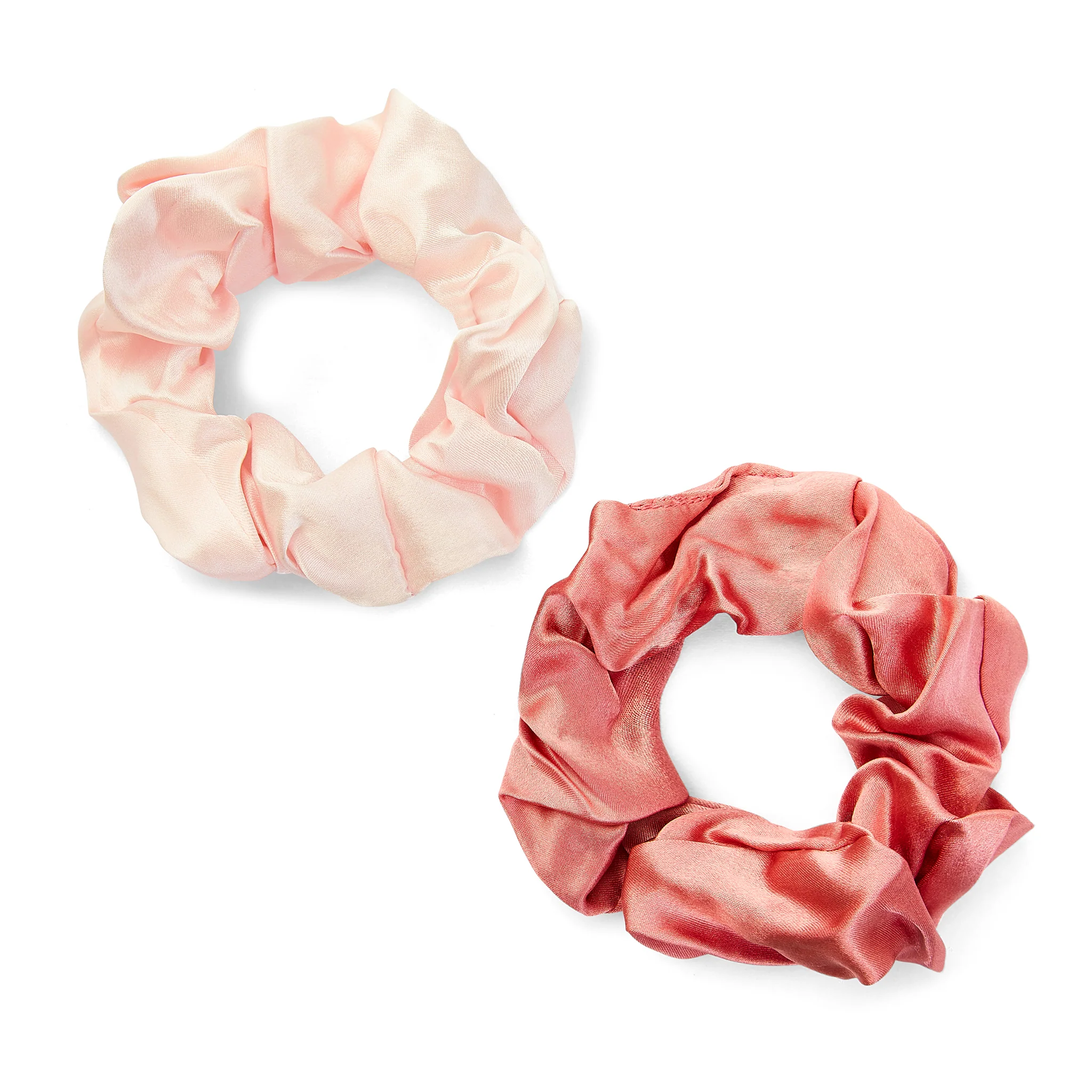 Only Curls Silk Scrunchies - Rose Multi - Image 3
