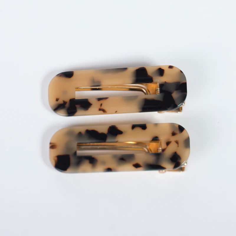 Only Curls Crocodile Hair Clips - Tort Speckle - Image 3