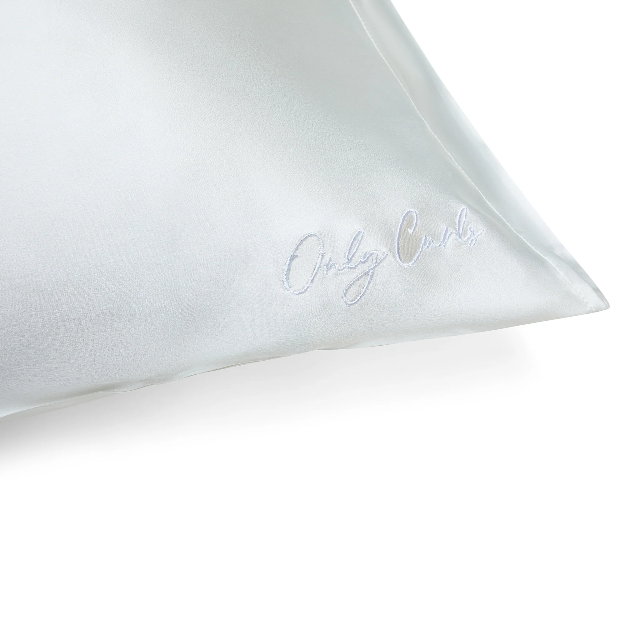Only Curls Silk Pillowcase - White - Image 3