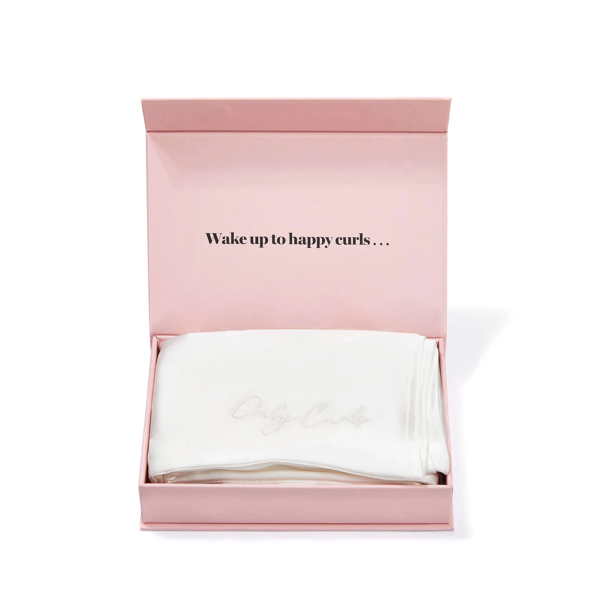 Only Curls Silk Pillowcase - White - Image 4